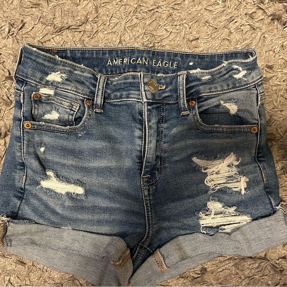 American eagle high rise shorts